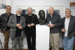 Unveiling of the bust
