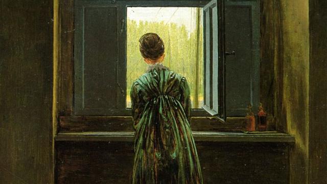 Casper David Friedrich - Woman at a Window