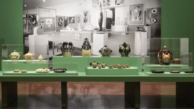 Image: Anne Dangar, installation view, National Gallery of Australia, Kamberri/Canberra, 2024