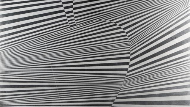 Stanislaus Ostoja-Kotkowski, Wave, 1975, etched stainless steel theremin antenna, ANU Art Collection