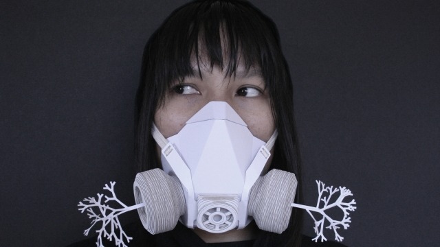 but mostly air Lan Nguyen-hoan, Carbon Filter, 2011 cardboard, paper, 29 x 11 x 15cm