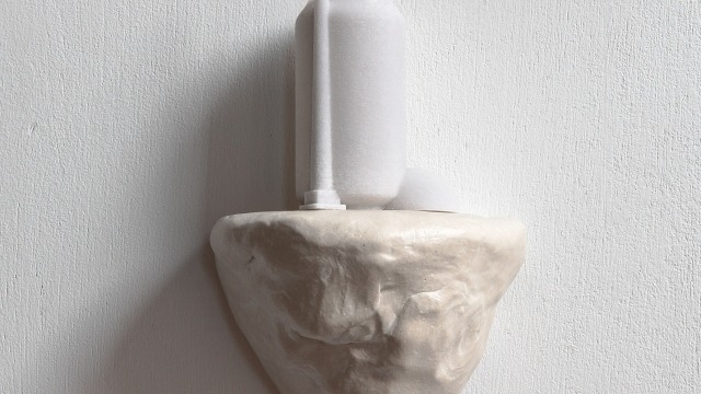 Anton Reijnders Anton Reijnders, Coke factory (multiple), 2008, gypsum (Z Corp. 3D print), fired clay and terra sigillata