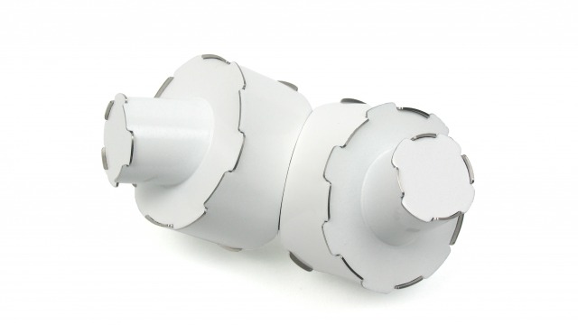 ART JEWELRY FORUM (AJF) Interview with Simon Cottrell. Simon Cottrell - Doubled double double circles, 2013