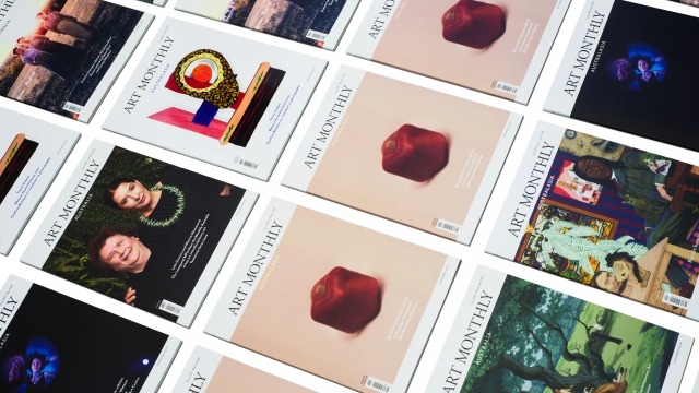 300 covers: Art Monthly in Australia 1987 - 2017
