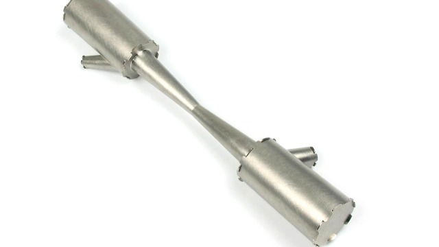 Art Gallery of Western Australia Acquires Work by Simon Cottrell 'Doubled barrelled bud' Brooch, 2012. Monel400 and stainless steel