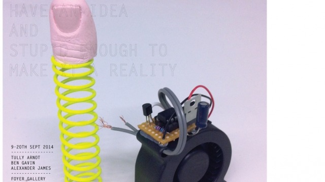 As an artist you have to balance being clever enough to have an idea and stupid enough to make it a reality