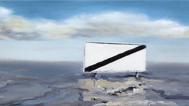 17th Annual Redlands Konica Minolta Art Prize Leah Bullen - Alluvius II, 2011, oil on board. Photography: Brenton McGeachie.