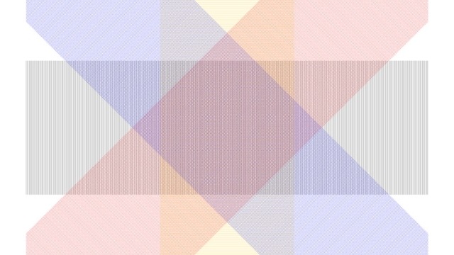 2/2015: Visual Arts Graduate Season Clem Baker-Finch, Bands of Colour in Four Directions, 2012, three inkjet prints, 110 x 110 cm each