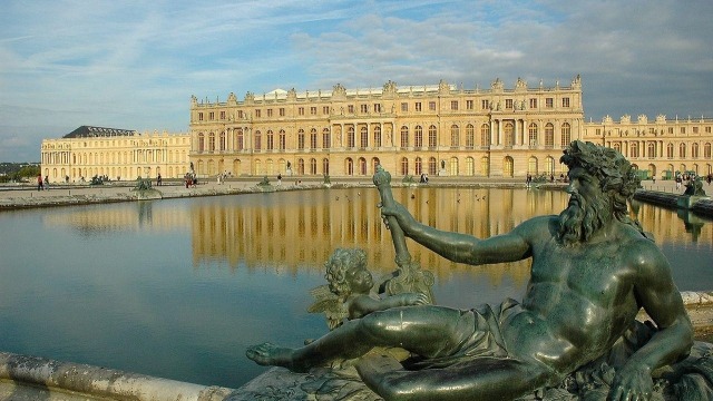 Palace of Versailles, garden side, c. 1680