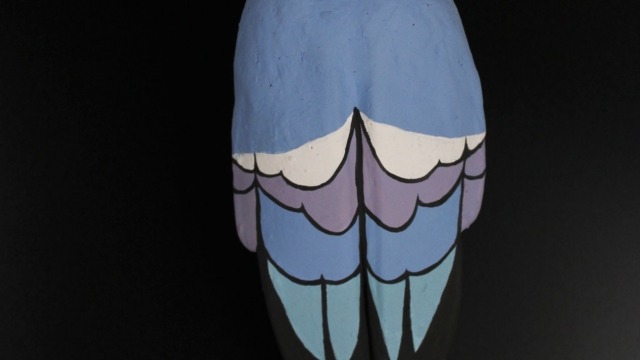 Young artists Step into the Limelight Grace Toyer (Gungahlin College) - Ceramic Blue Jay