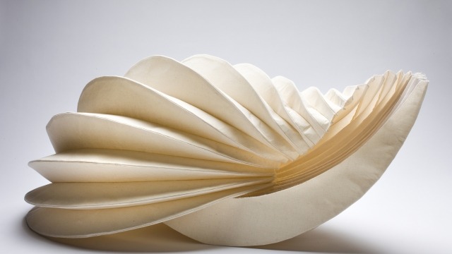 Jemima Parker, undefined object II, (2012), calico, sewing thread, dimensions variable