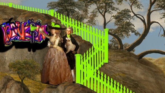 Art and Other Realms Image: The naming of things, still from the video animation The claiming of things, detail, 2012.