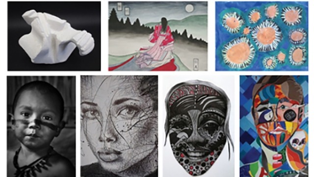 Top row L-R: Jasmine Robinson, Victoria Stolz, Sulia Van Sebille. Bottom:Carly Jackson, Laura Scheetz, Sarah Chapman, Liam Pope