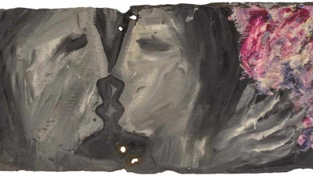 Sidney Nolan, Lovers and Flowers, 1942, oil on canvas