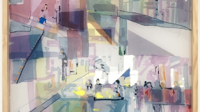 Sally O'Callaghan, Untitled, 2015, Winner, School of Art Drawing Prize 2015