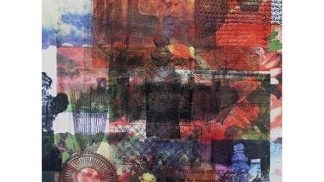 Safrizal Shahir, Layers of Context 3, 2014, transfer image on paper, 76 x 56.5 cm