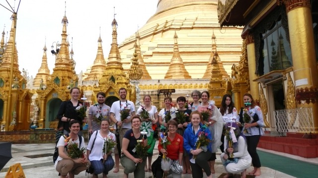 ANU Burma study tour with Dr Charlotte Galloway