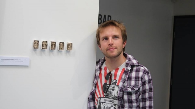 Tom Buckland awarded the main prize in the Capital Chemist Art Award