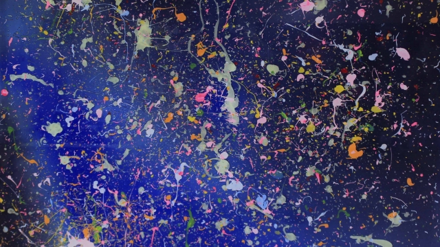 Tommy Balogh, Sceptre's Light II, mixed media on plexiglass, 125 x 125cm, Image: courtesy of the artist