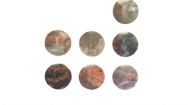 Wendy Tsai, Falls 7, 2012, watercolour, 60 x 80 cm Photo: Graeme Wienand