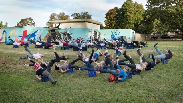 Solar Walk Out in Ryrie Park, Braidwood, Photograph: Rob Little