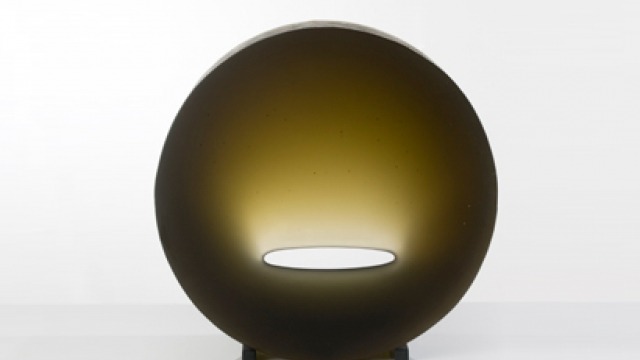 Richard Whiteley -  Illuminate, 2013 Cast glass 57.5 x 57.5 x 17cm