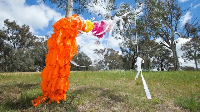 Pop-up at the Sculpture Park