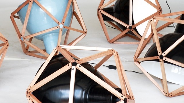 Henry Pilchers' 'Block 2' lamp