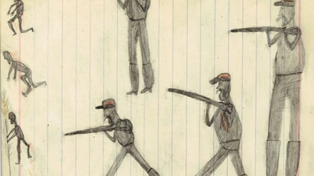 Oscar (working 1890s), Dispersing usual way. Some good shooting (detail), 1898-99, National Museum of Australia