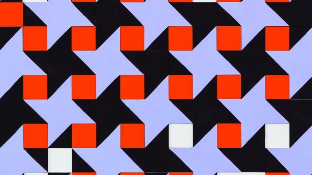 1/2016: Visual Arts Graduate Season Susan Buret, Monarch (detail), 2015, 65cm x 130cm, flash vinyl on MDF, Photographer: David Paterson