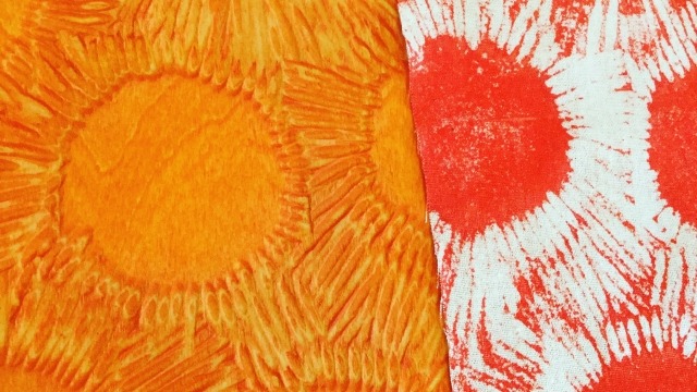 Workshop: Woodblock printing on fabric and paper