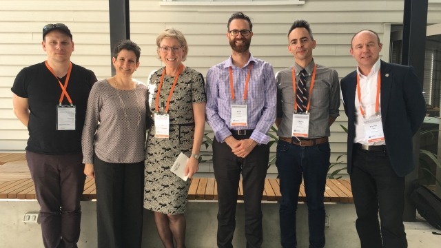 Denise Ferris(Middle), Head of School, ANU School of Art