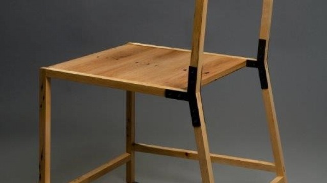 ANU SoA Furniture students take out first and third prize at Create from a Crate competition Create from a Crate winner Jeremy Brown's hand-made chair