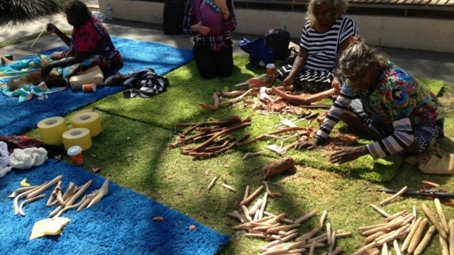 Punu Workshops at ANU School of Art