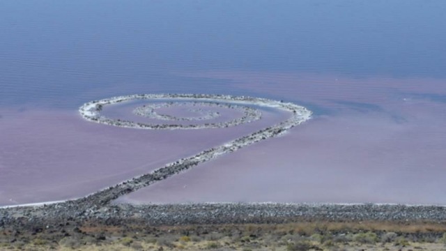 Robert Smithson 'Spiral Jetty'
