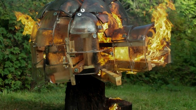 2017 Ausglass conference: (r)evolve Ben Wright, Gnome is Burning, 2013
