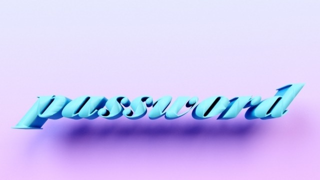 Image supplied by Baden Pailthorpe, with the word password.