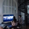 Joshua Ophel, Interpreting the News, 2020, digital video with sound. Hatched: National Graduate Show 2021, Perth Institute of Contemporary Arts (PICA), 2021. Photograph: Bo Wong.